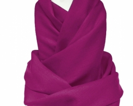 Šal PURE CASHMERE - magenta