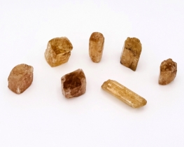 Zlati topaz Imperial - naravni kristali