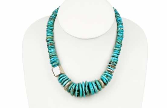 Arizona Turquoise Necklace 7 - 24 mm