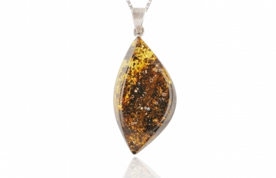 Pendant Green Baltic Amber