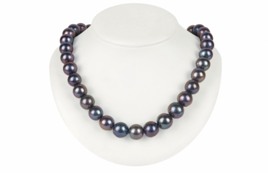 Pearl Necklace Miramax - Black Pearls 16 mm