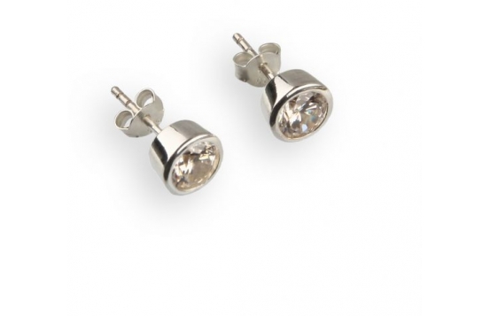 Silver Earrings LIKE A DIAMOND 7.5 mm